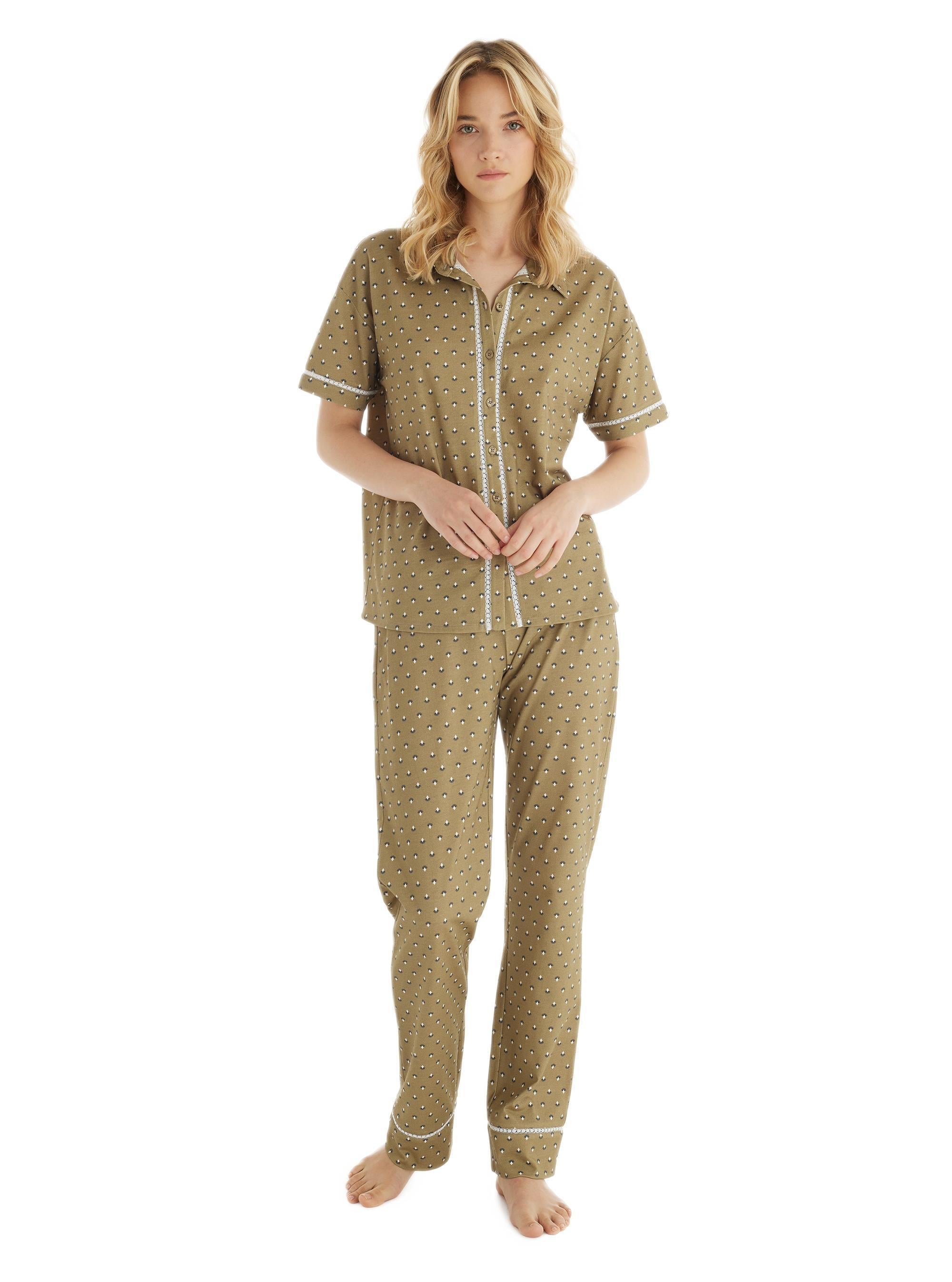 Blackspade Kadın Krem Pijama Takımı 51860
