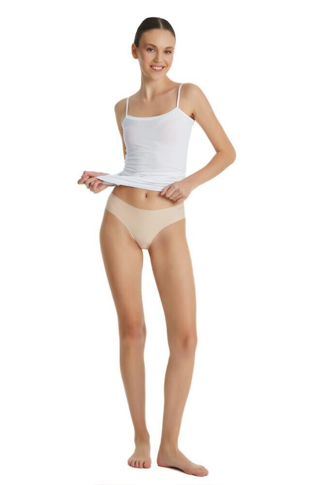 Blackspade Kadın Ten Slip Külot 1657