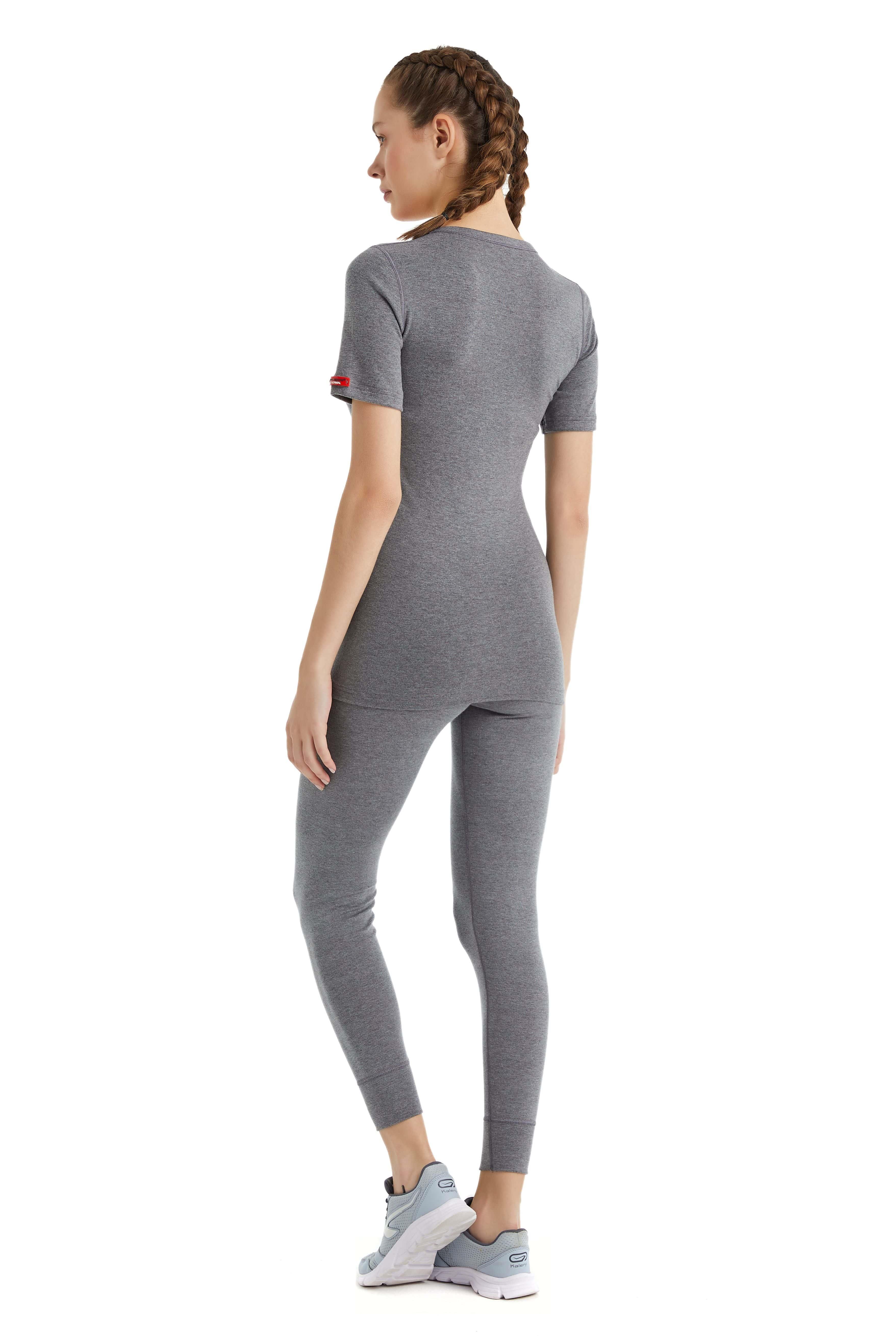 Blackspade Unisex Gri Termal İçlik 2. Seviye 1263