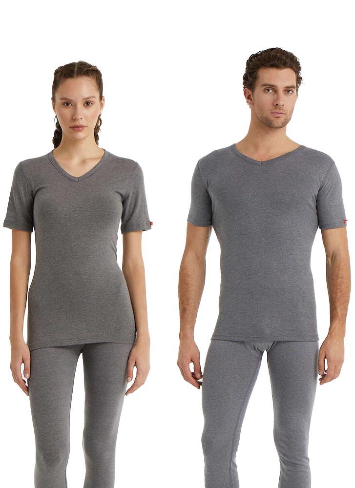 Blackspade Unisex Gri Termal İçlik 2. Seviye 1263