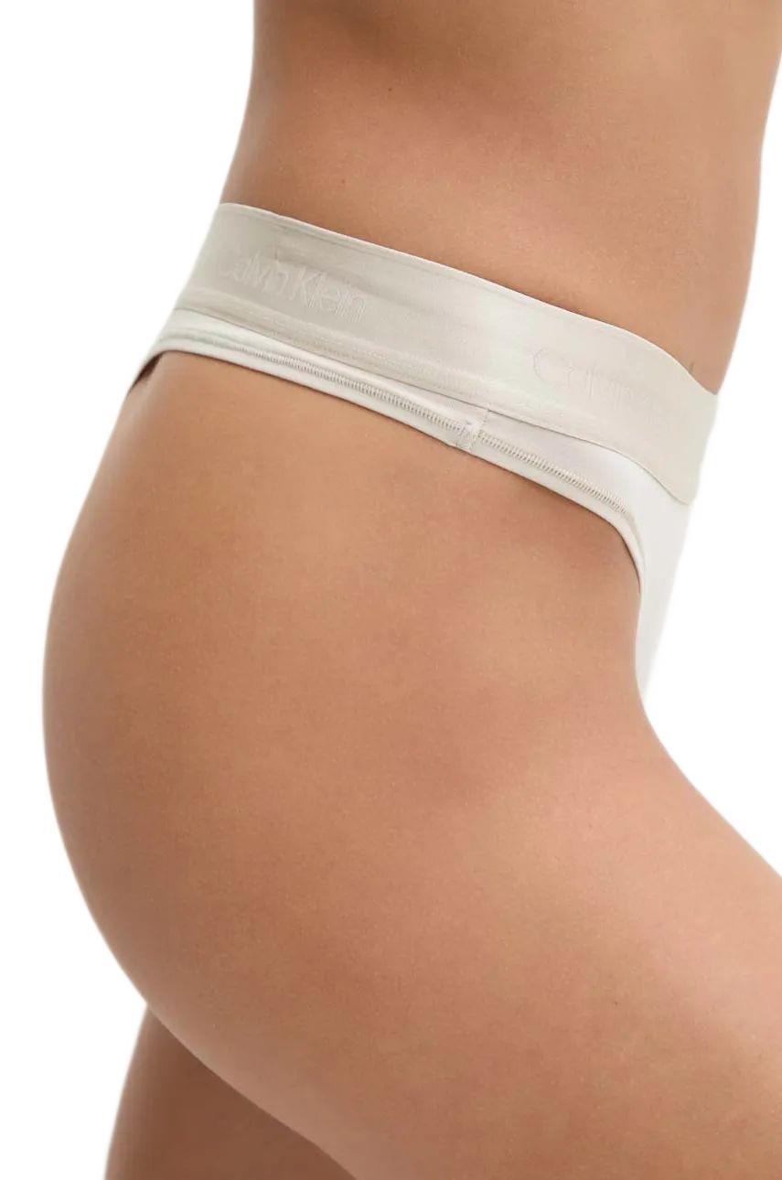 Calvin Klein Bej Tanga 000QF7997E