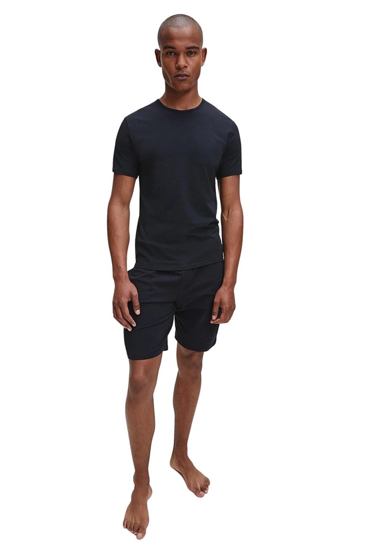 Calvin Klein Erkek 2'li Bisiklet Yaka Atlet