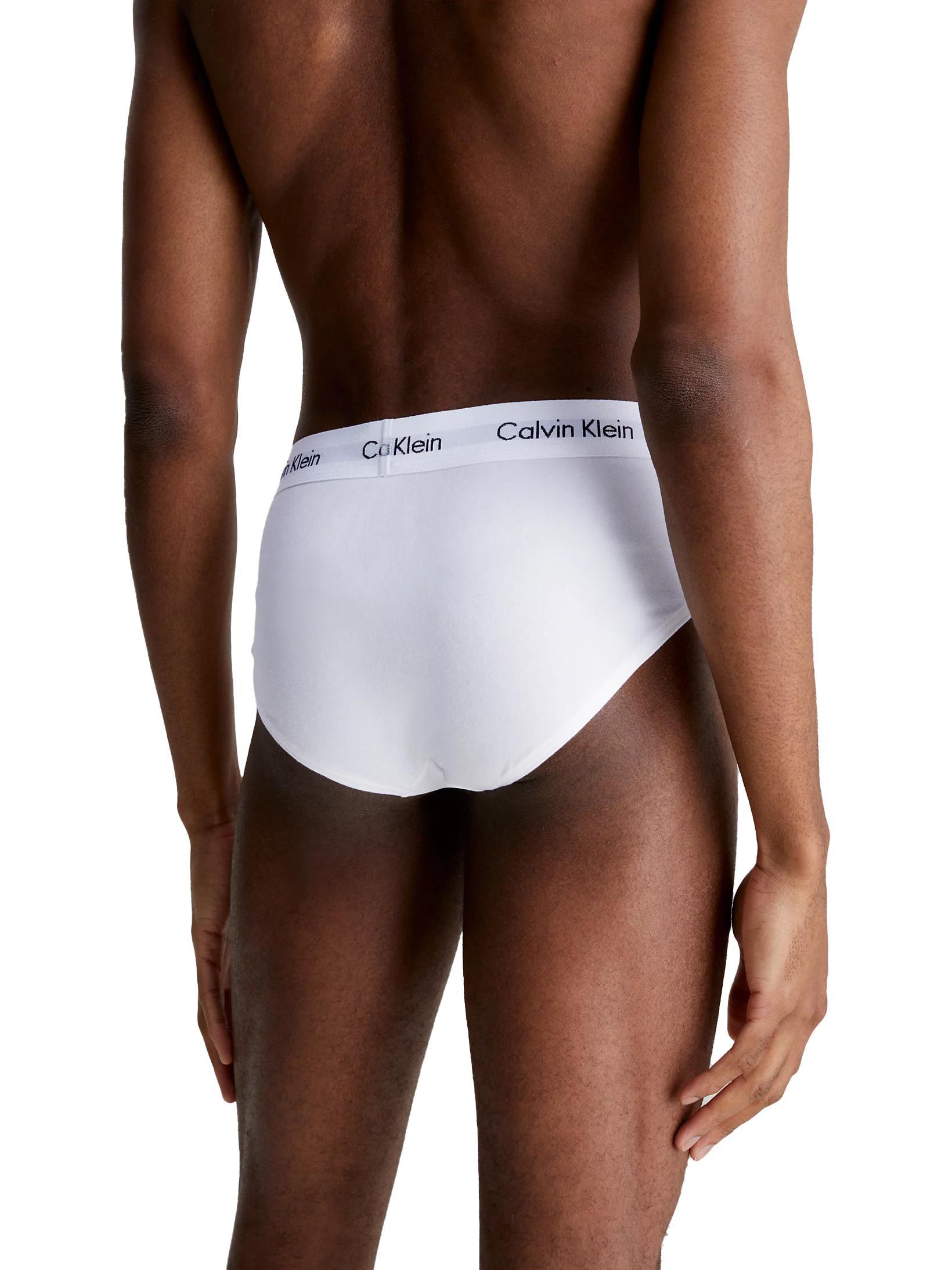 Calvin Klein Erkek 3’Lü Kırmızı Lacivert Beyaz Slip