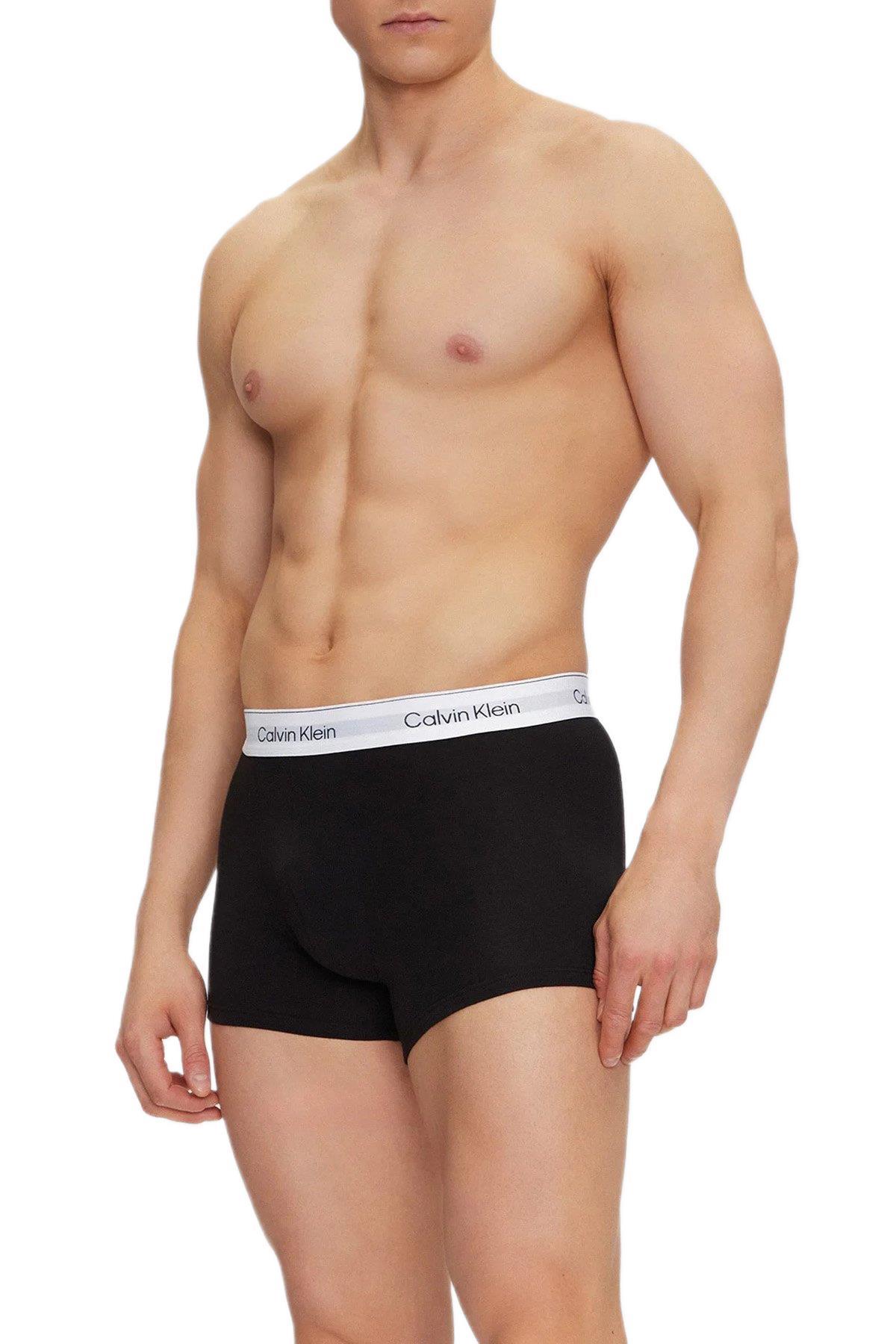 Calvin Klein Erkek 3'lü Siyah Boxer LV00NB4392
