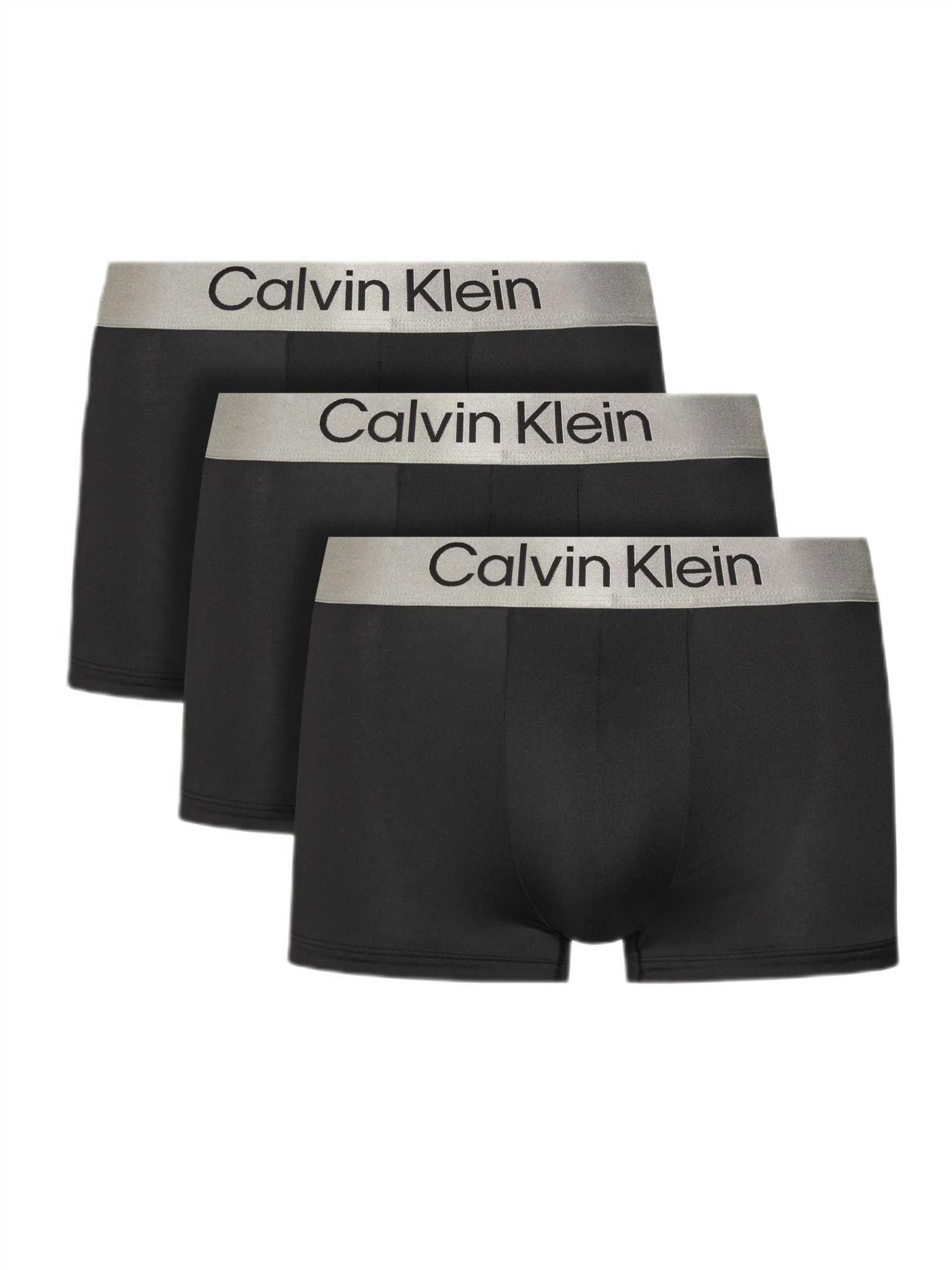 Calvin Klein Erkek 3'lü Siyah Boxer LV00NB4269