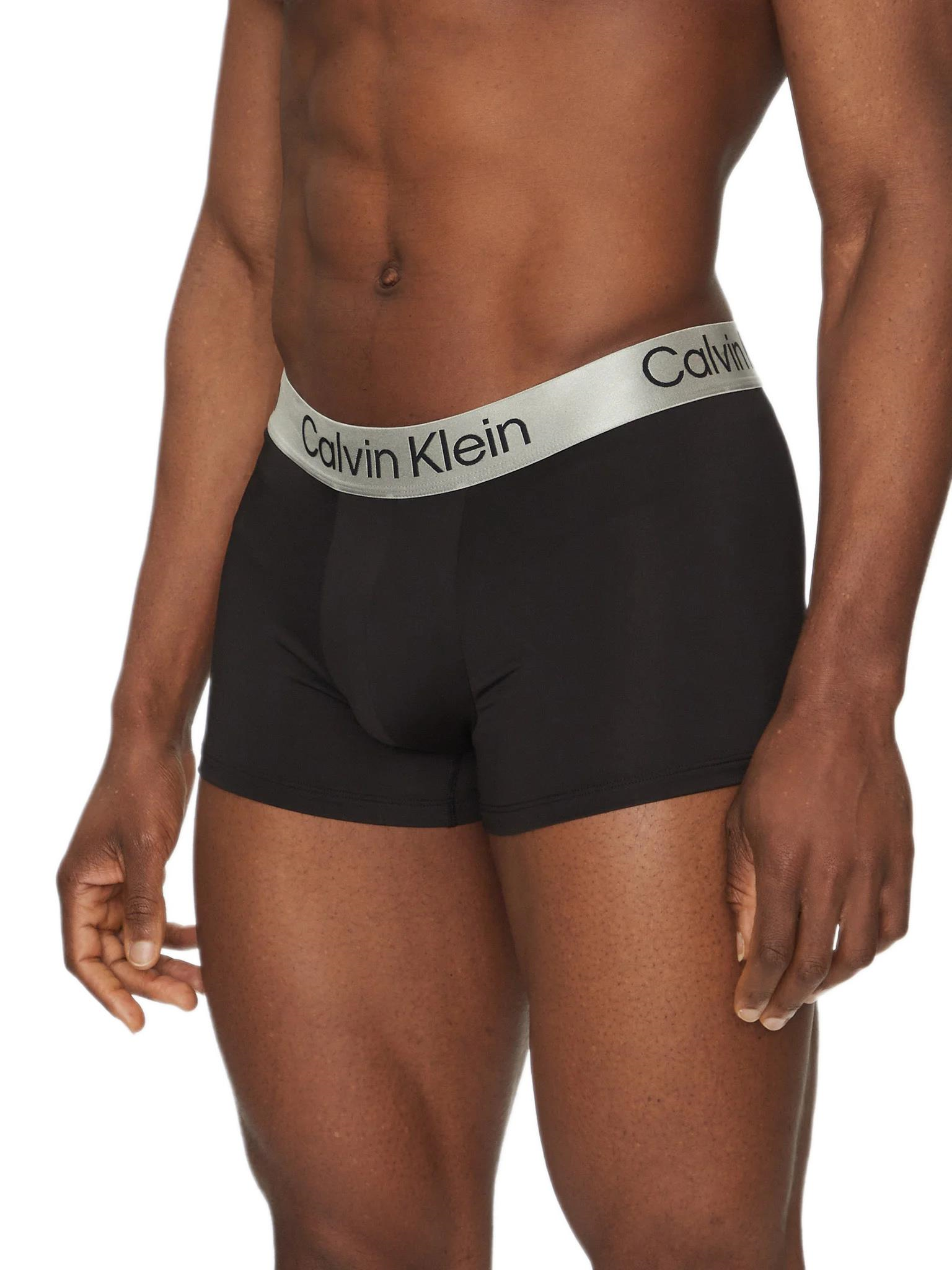 Calvin Klein Erkek 3'lü Siyah Boxer LV00NB4269