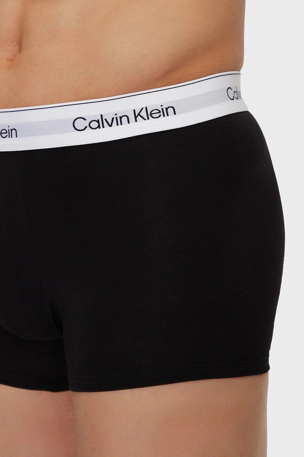 Calvin Klein Erkek 3'lü Siyah Boxer LV00NB4392