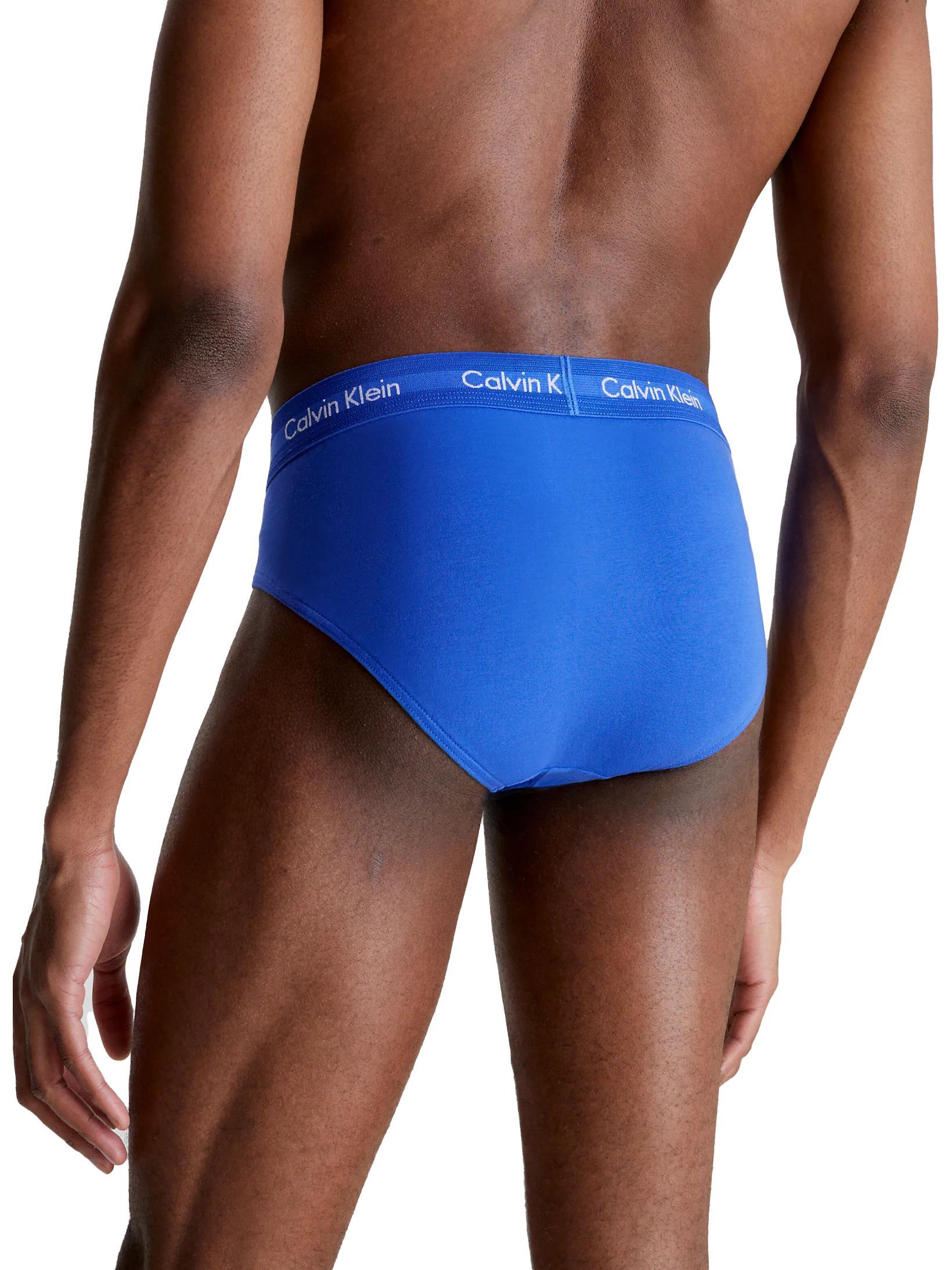 Calvin Klein Erkek 3’Lü Siyah Mavi Slip