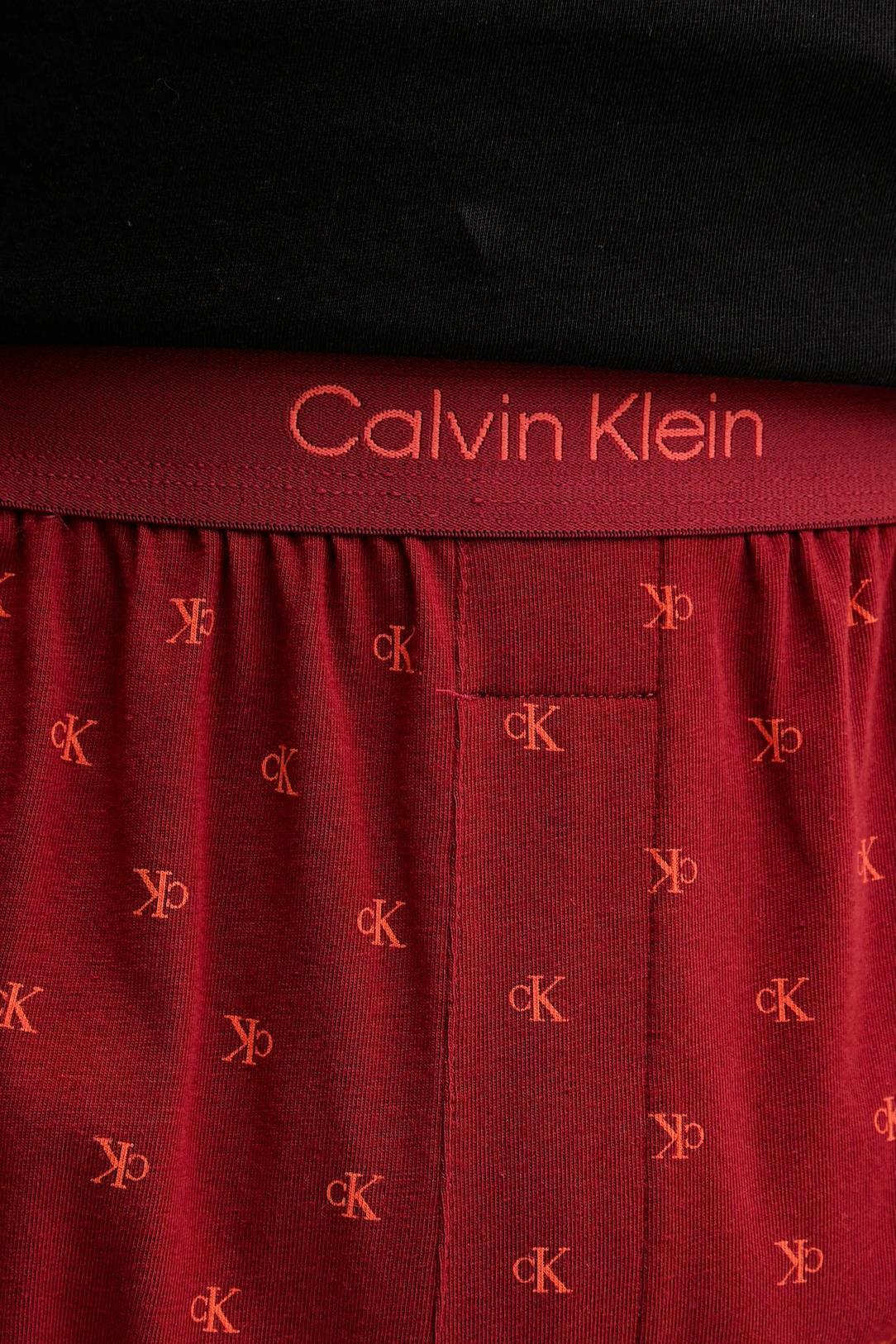 Calvin Klein Erkek L/S Tişört & Jogger Pantolon Pijama Takımı LV00NM2957