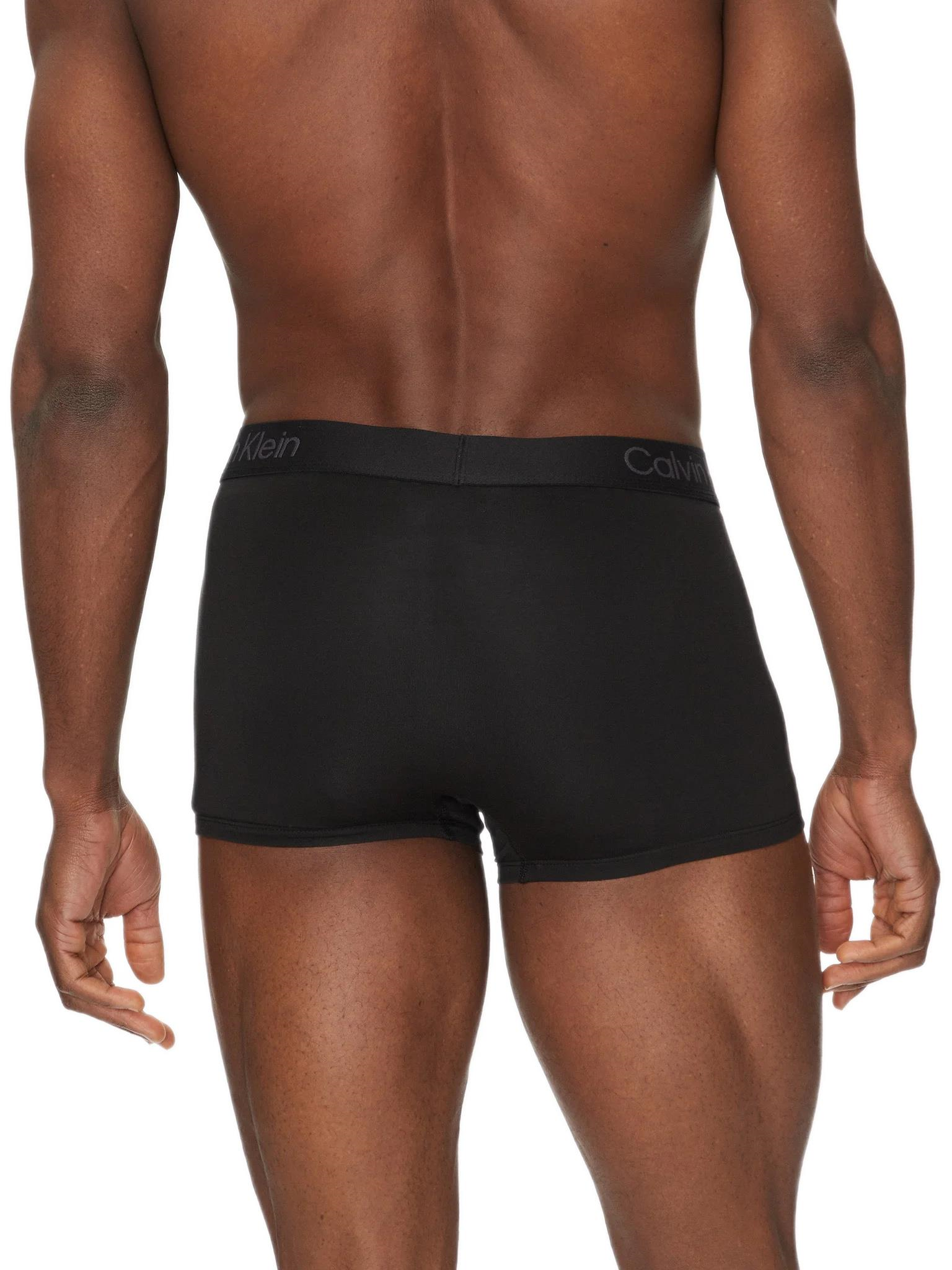 Calvin Klein Erkek Siyah 3'lü Boxer Trunk LV00NB4192