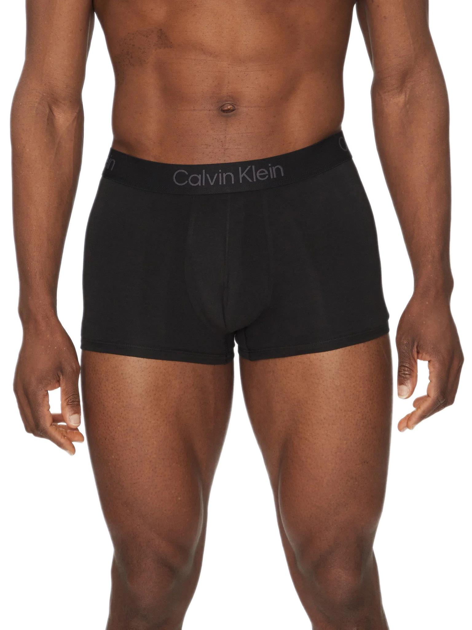 Calvin Klein Erkek Siyah 3'lü Boxer Trunk LV00NB4192