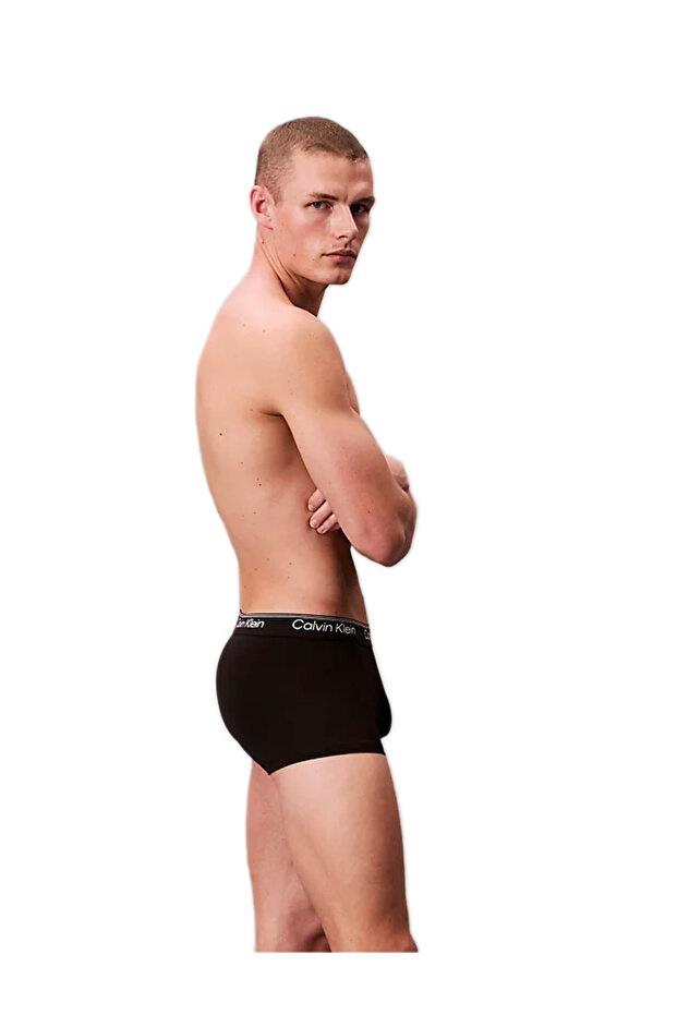 Calvin Klein Erkek Siyah Low Rise Trunk Boxer 3’lü Paket LV00NB4409
