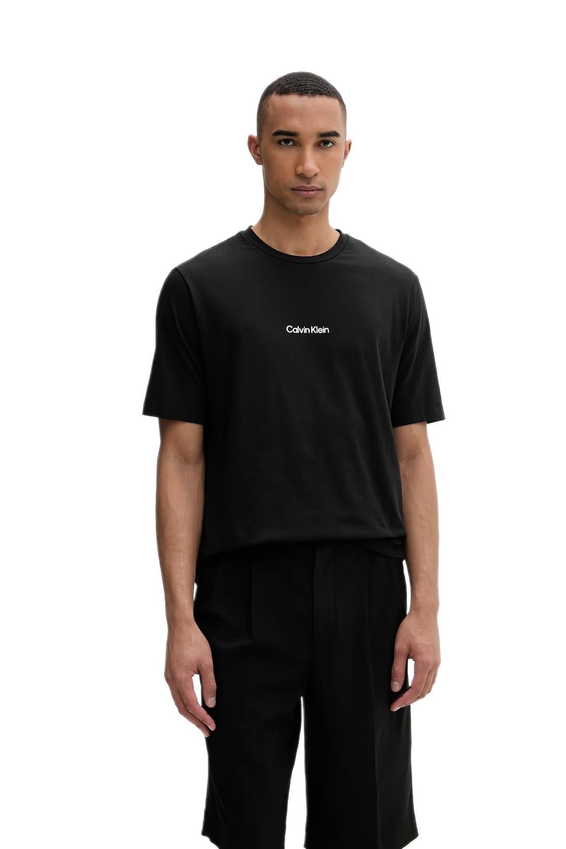 Calvin Klein Erkek Siyah T-Shirt LV00NM3021