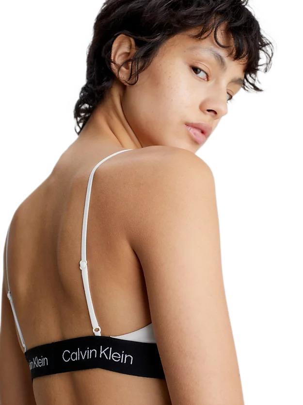 Calvin Klein Kadın Beyaz Bralet   