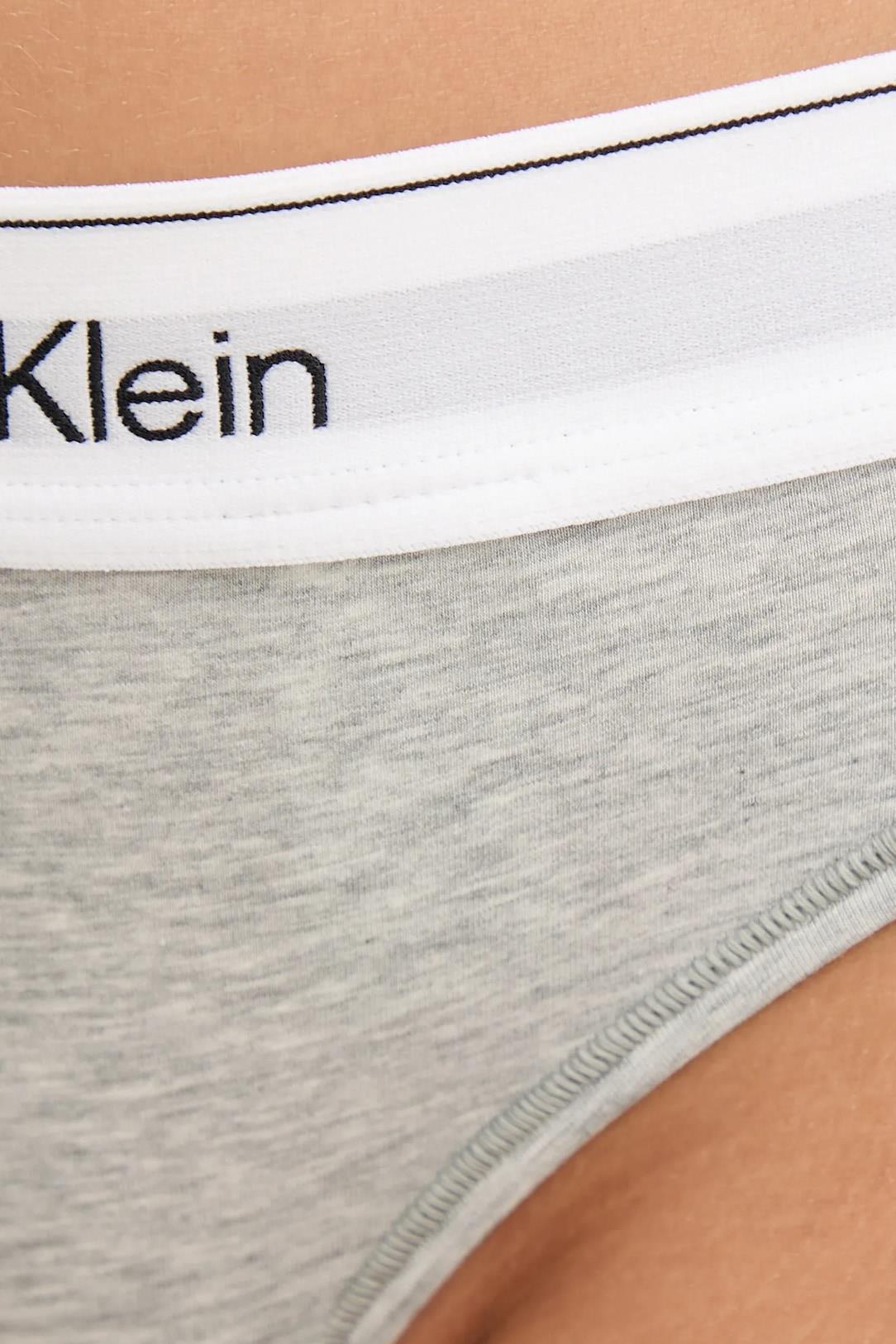 Calvin Klein Kadın Gri Tanga LV00QF8518