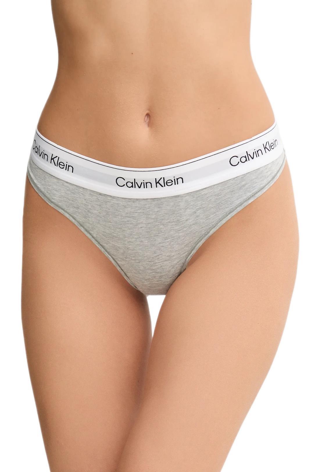 Calvin Klein Kadın Gri Tanga LV00QF8518