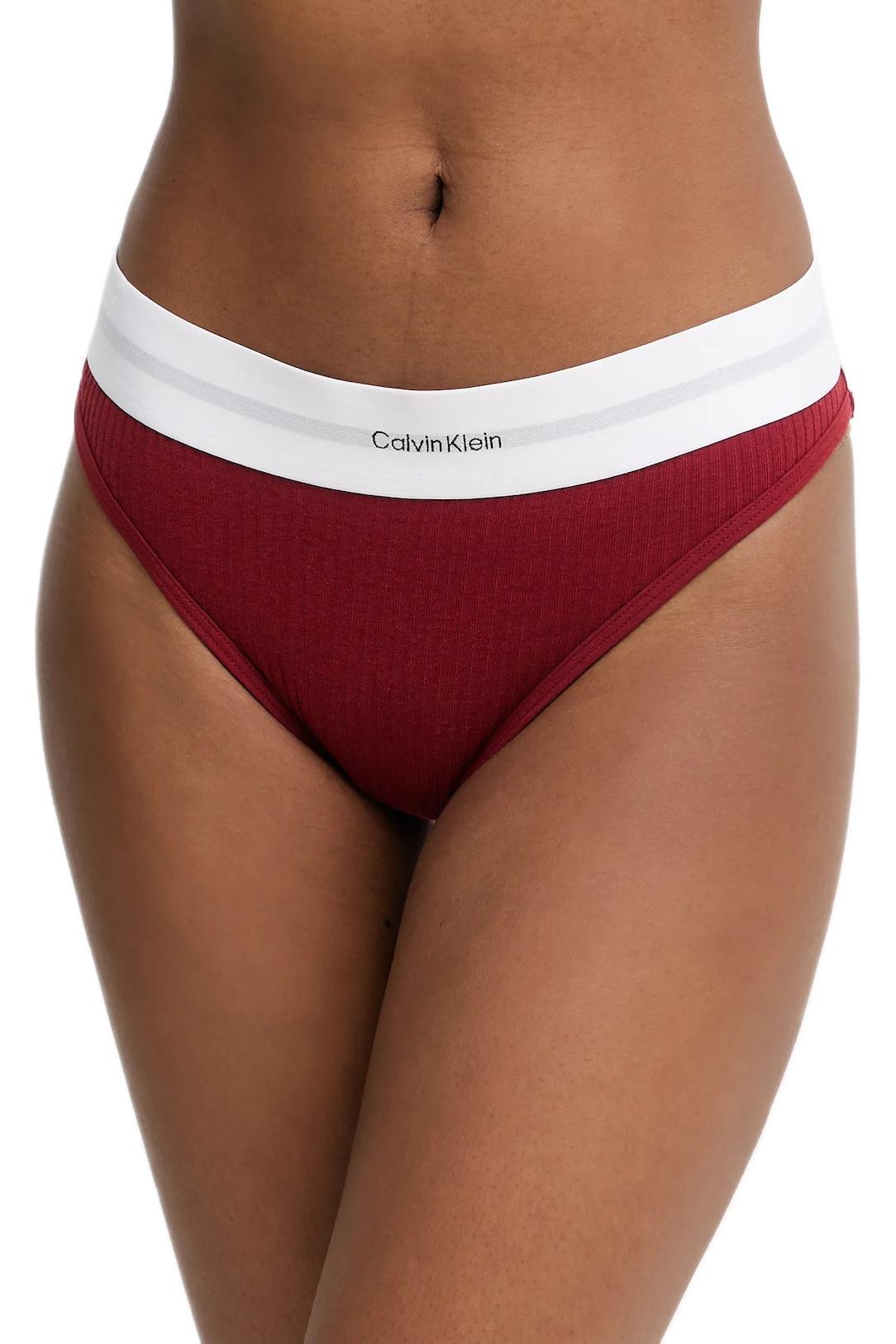 Calvin Klein Kadın Kırmızı Külot LV00QF8022