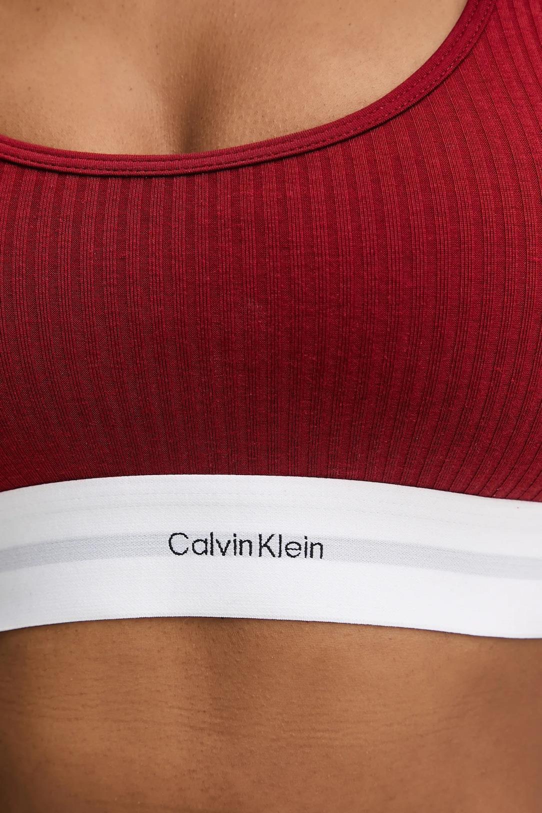 Calvin Klein Kadın Kırmızı Lightly Lined Bralette Sütyen LV00QF8018