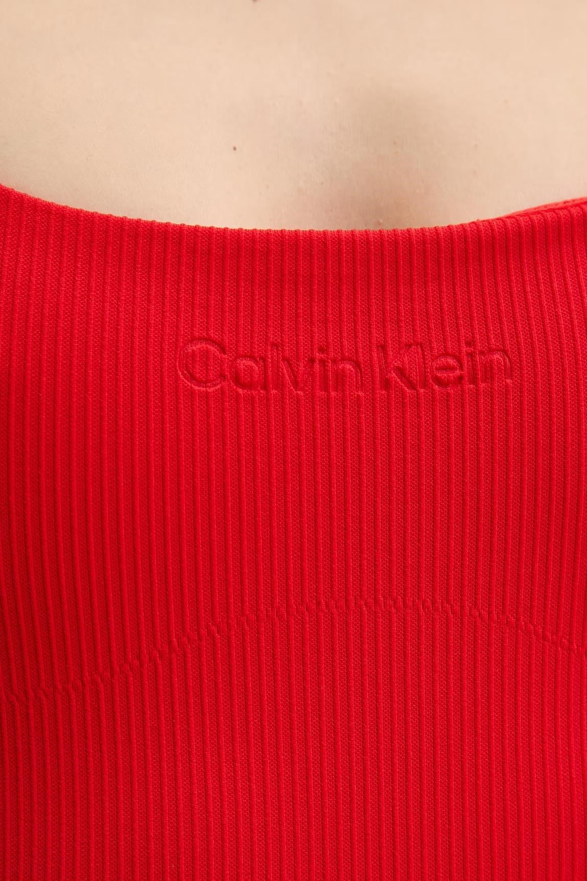 Calvin Klein Kadın Kırmızı Mayo LV00Q61142