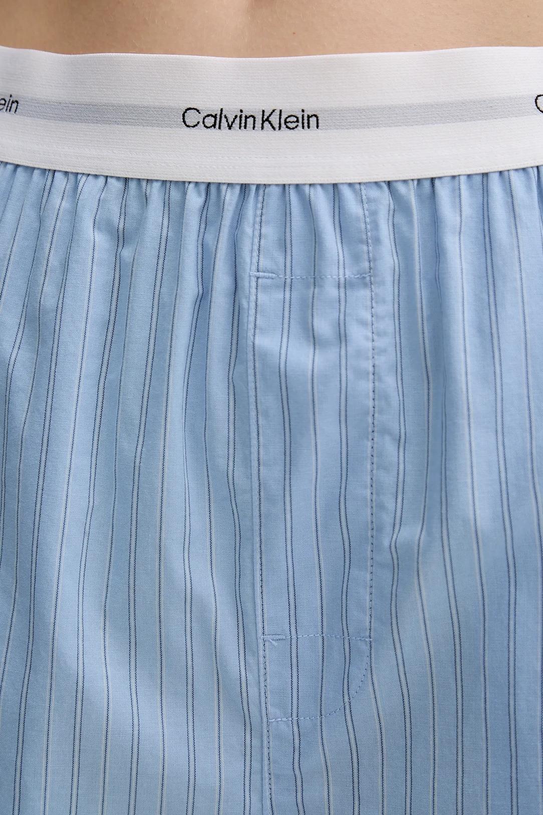 Calvin Klein Kadın Kısa Kollu Tişört ve Şort Pijama Takımı LV00QS7576