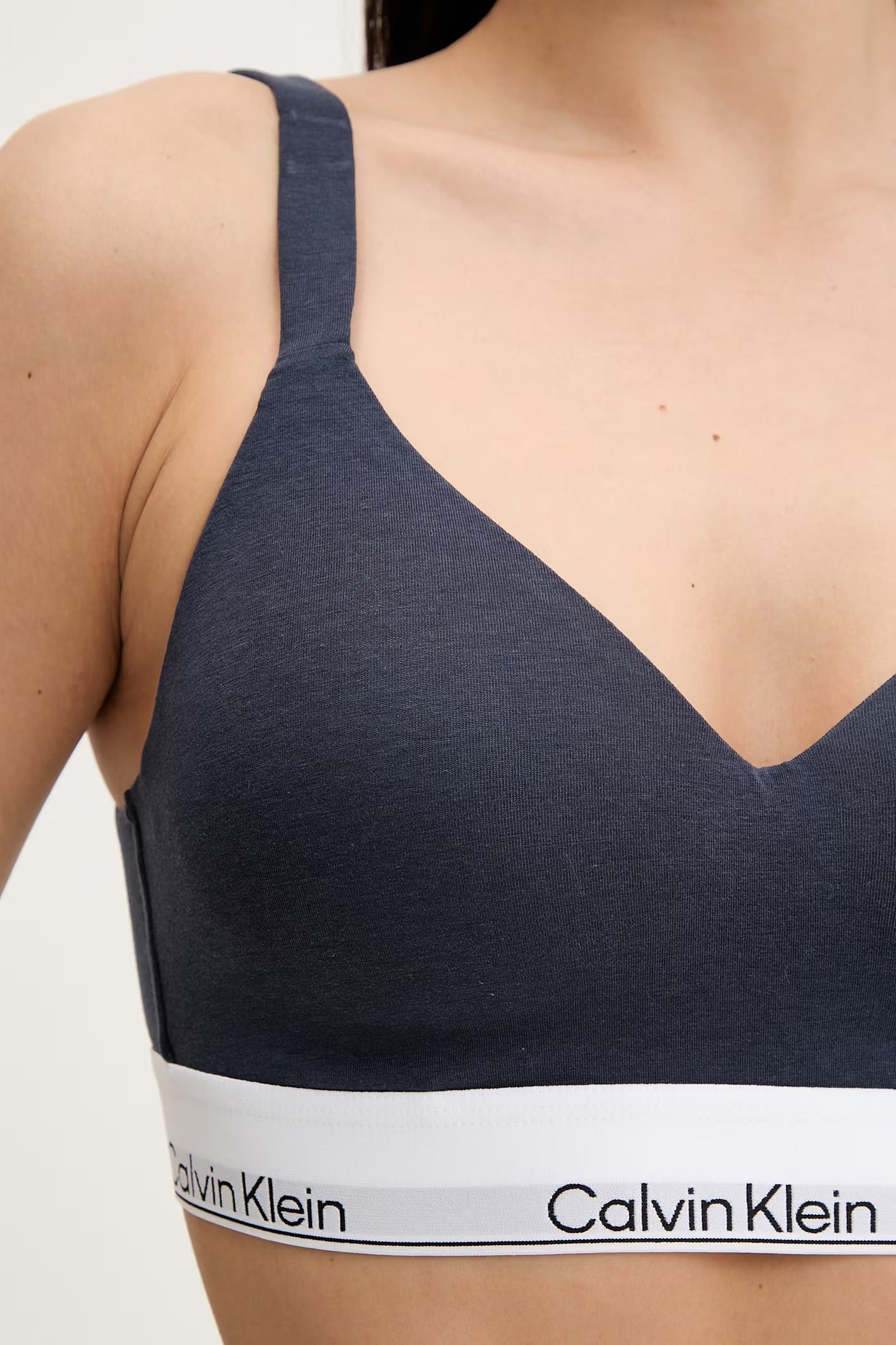 Calvin Klein Kadın Lacivert Bralet LV00QF8500
