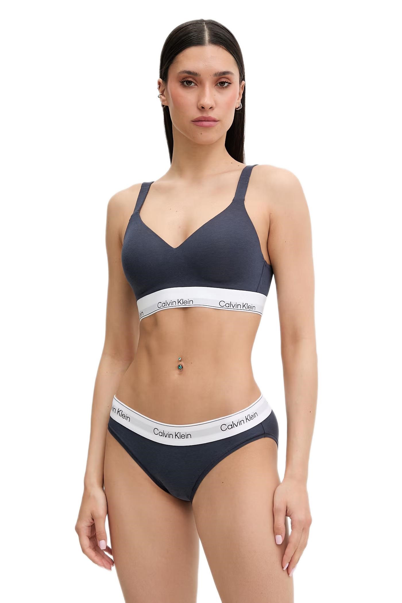 Calvin Klein Kadın Lacivert Bralet LV00QF8500