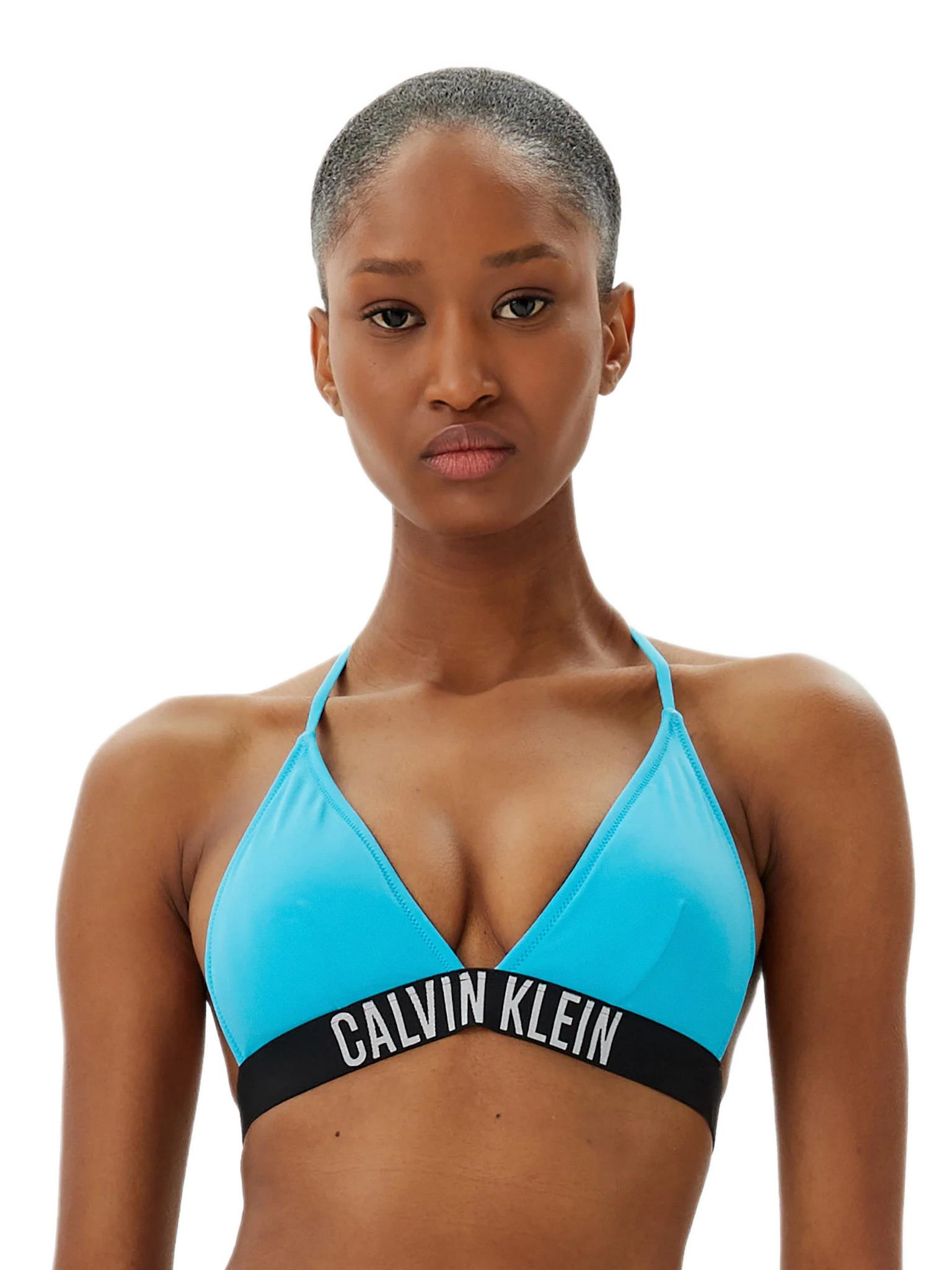 Calvin Klein Kadın Mavi Bikini Üstü KW0KW02854