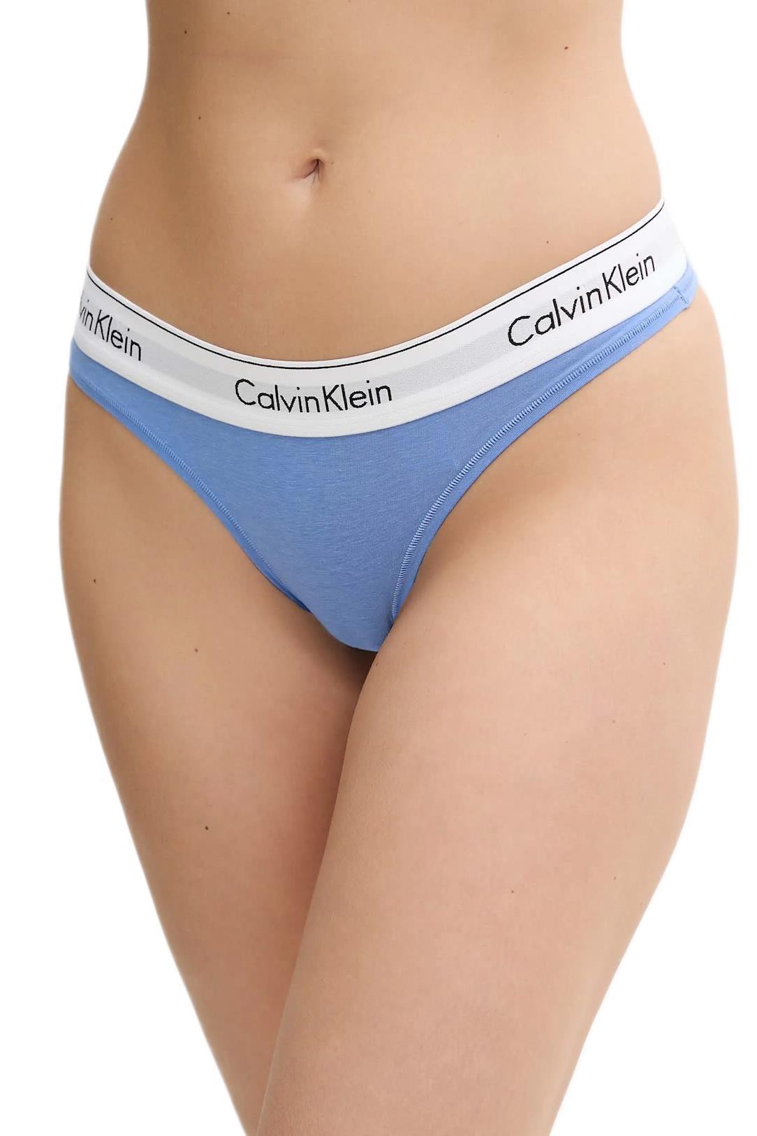 Calvin Klein Kadın Mavi Tanga 0000F3786E