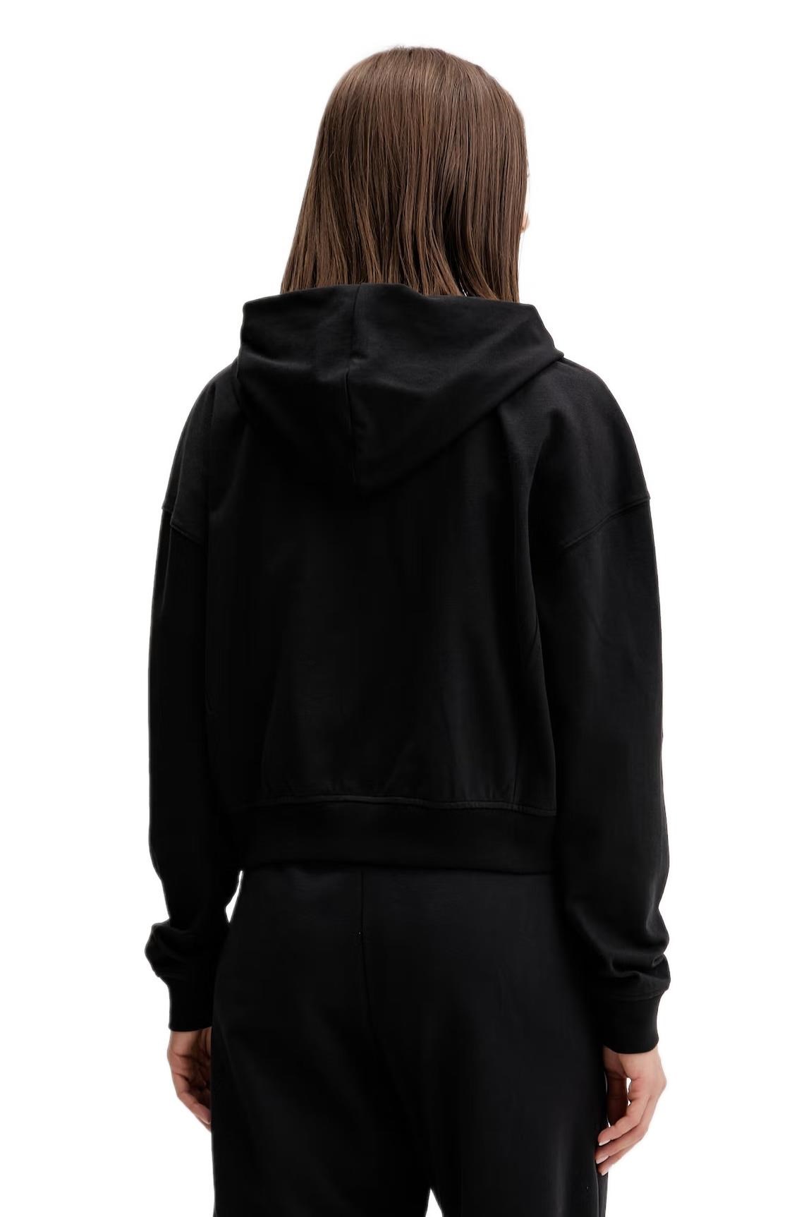 Calvin Klein Kadın Siyah Sweatshirt LV00QS7599