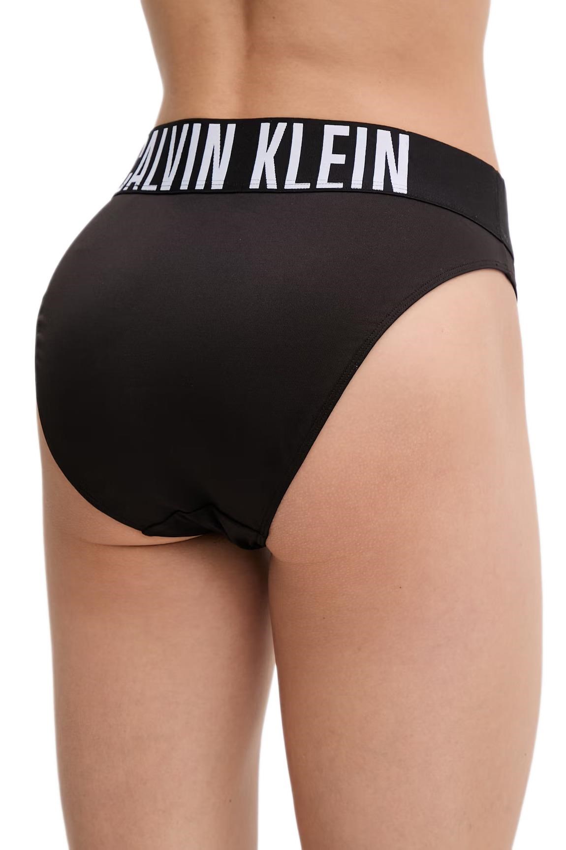 Calvin Klein Kadın Siyah Yüksek Bel Bikini Külot LV00QF8753