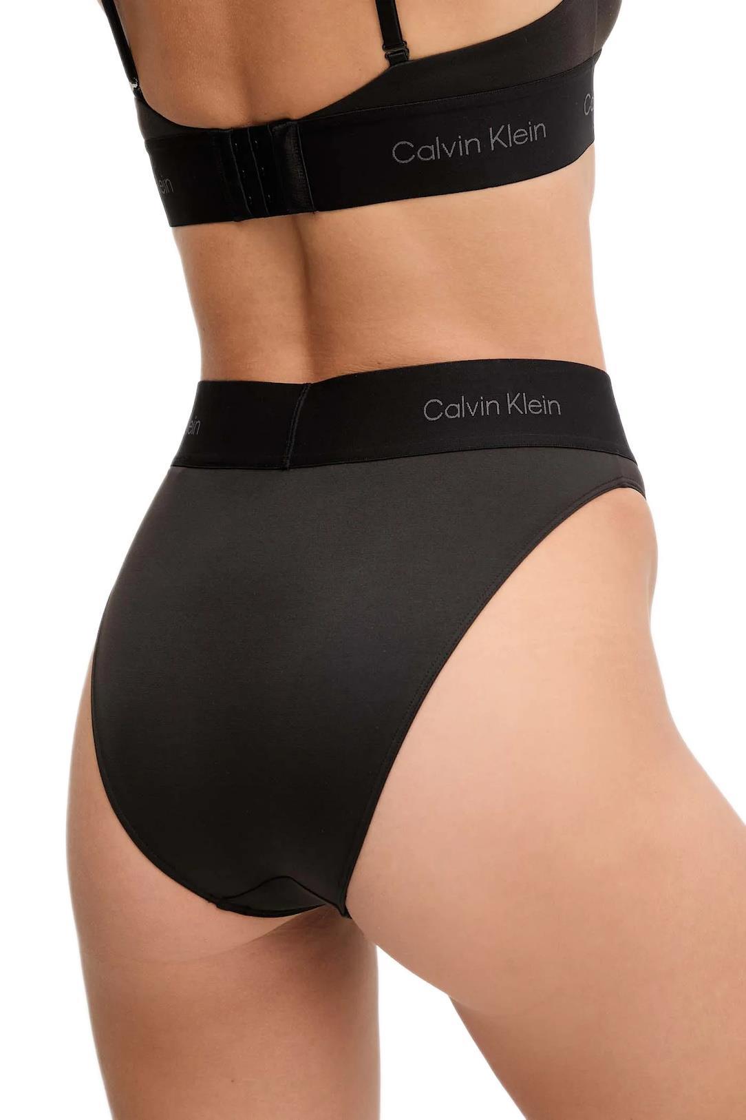 Calvin Klein Kadın Siyah Yüksek Bel Külot LV00QF8611