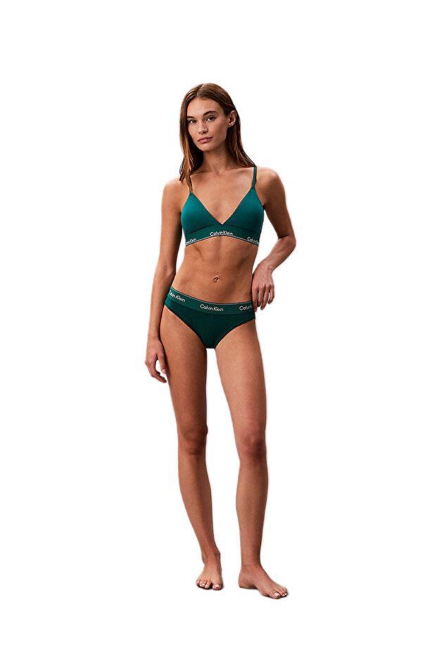Calvin Klein Kadın Yeşil Külot LV00QF8520