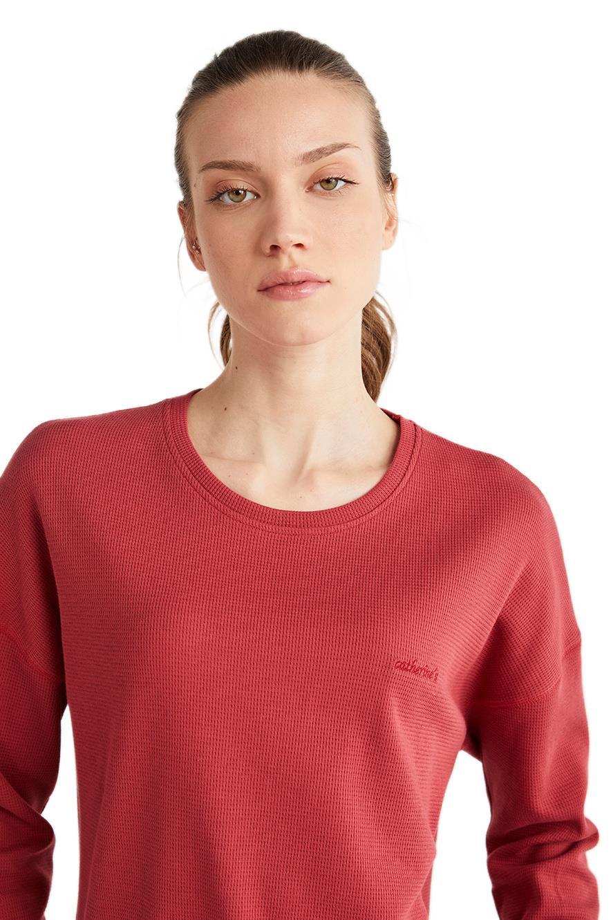 Catherines Kadın Bordo Pijama Takım 2631 