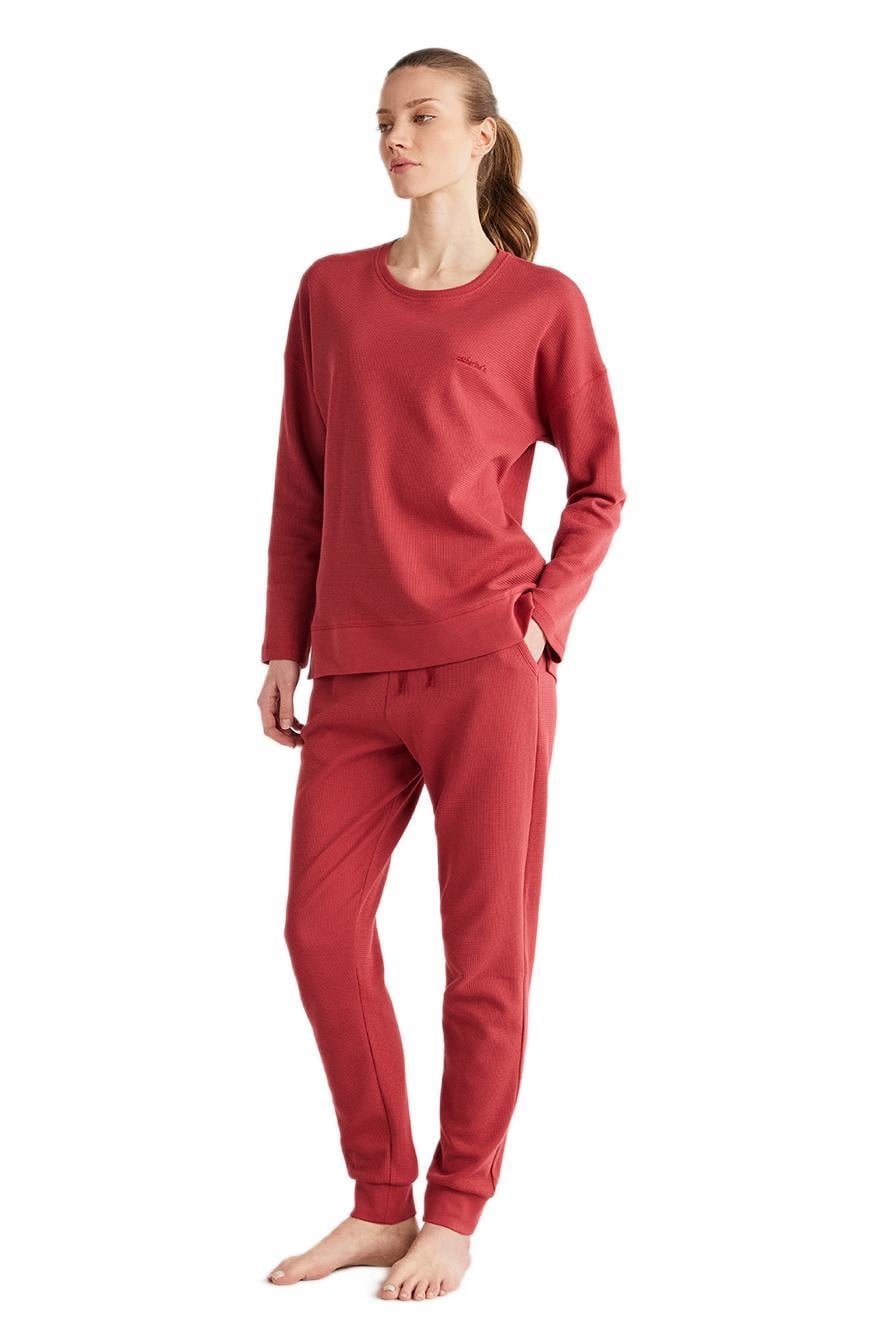 Catherines Kadın Bordo Pijama Takım 2631 