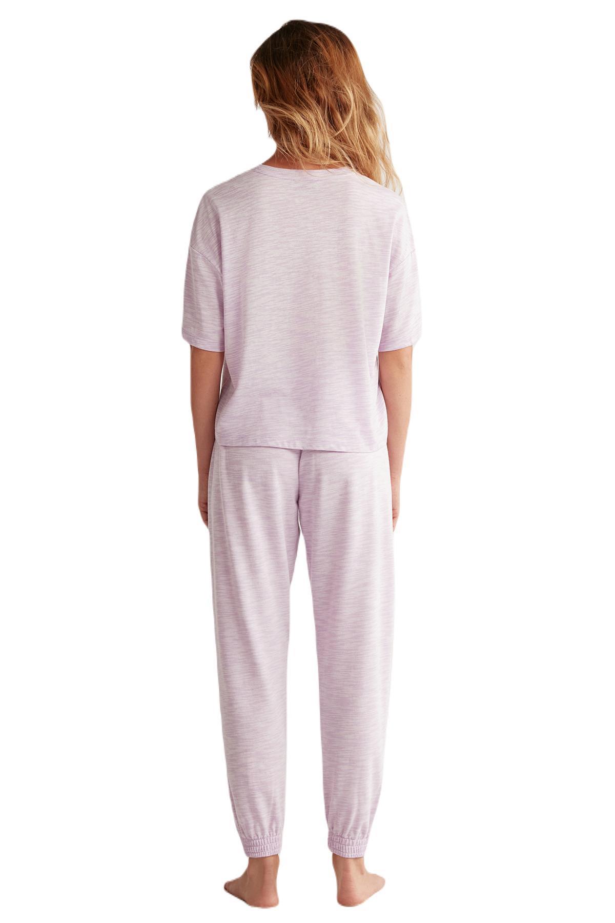Catherine's Kadın Lila Pijama Takım 2539