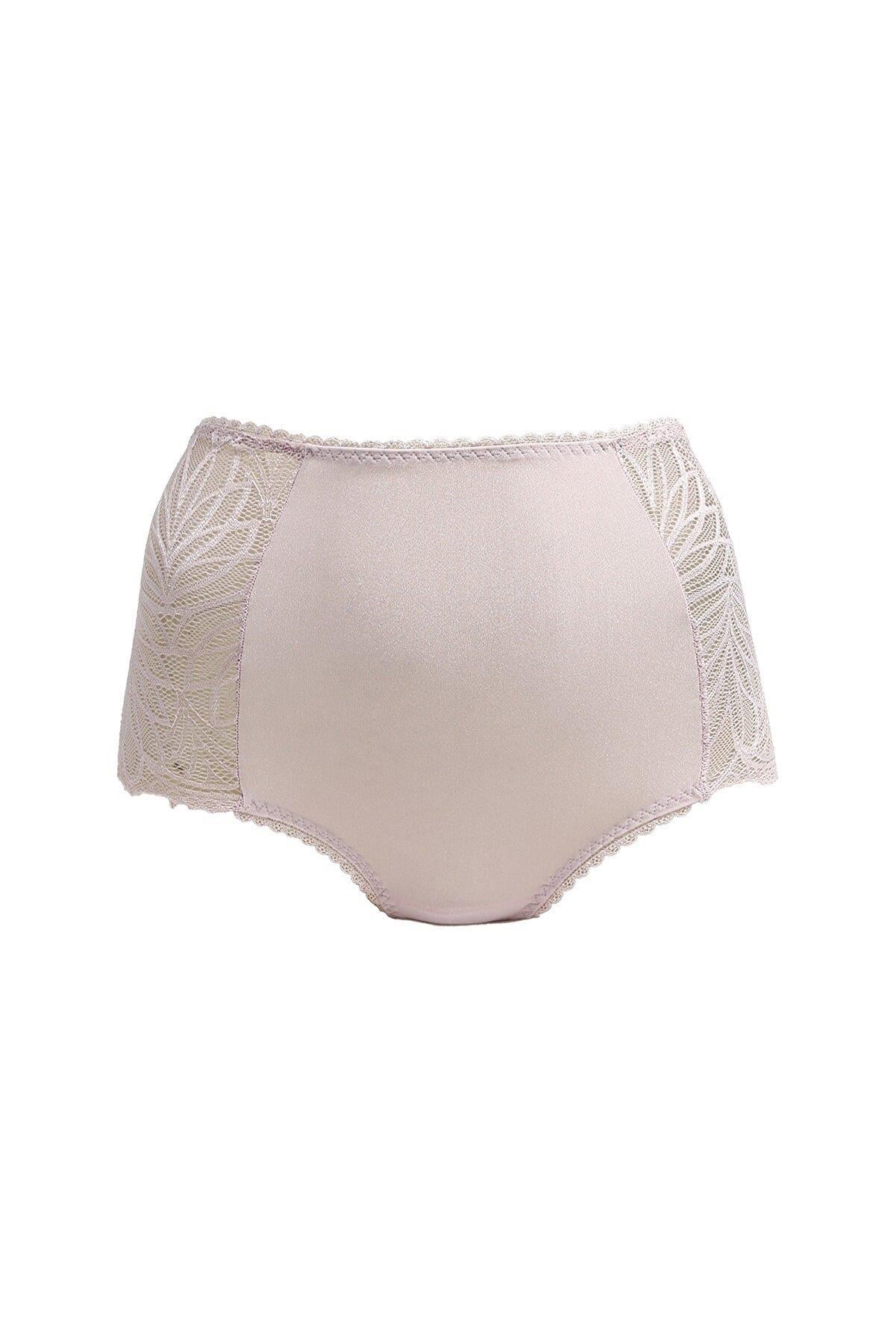 Magic Form Yüksek Bel Dantelli Pudra Külot 586