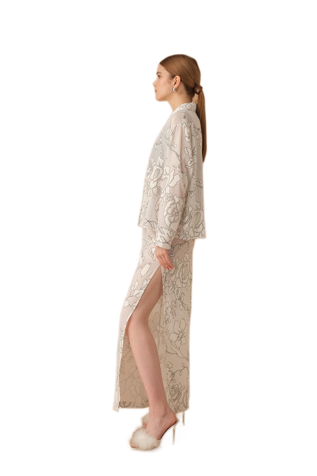 Pierre Cardin Kadın 3'lü Pijama Takım 25237