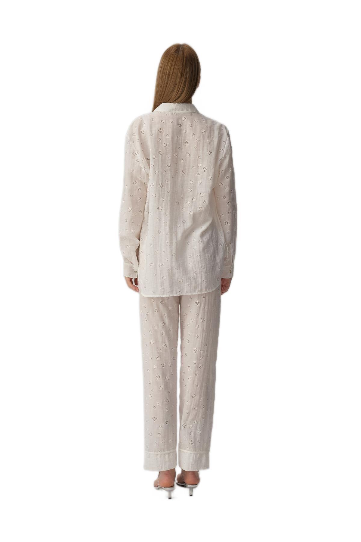 Pierre Cardin Kadın 3'lü Pijama Takım 25234