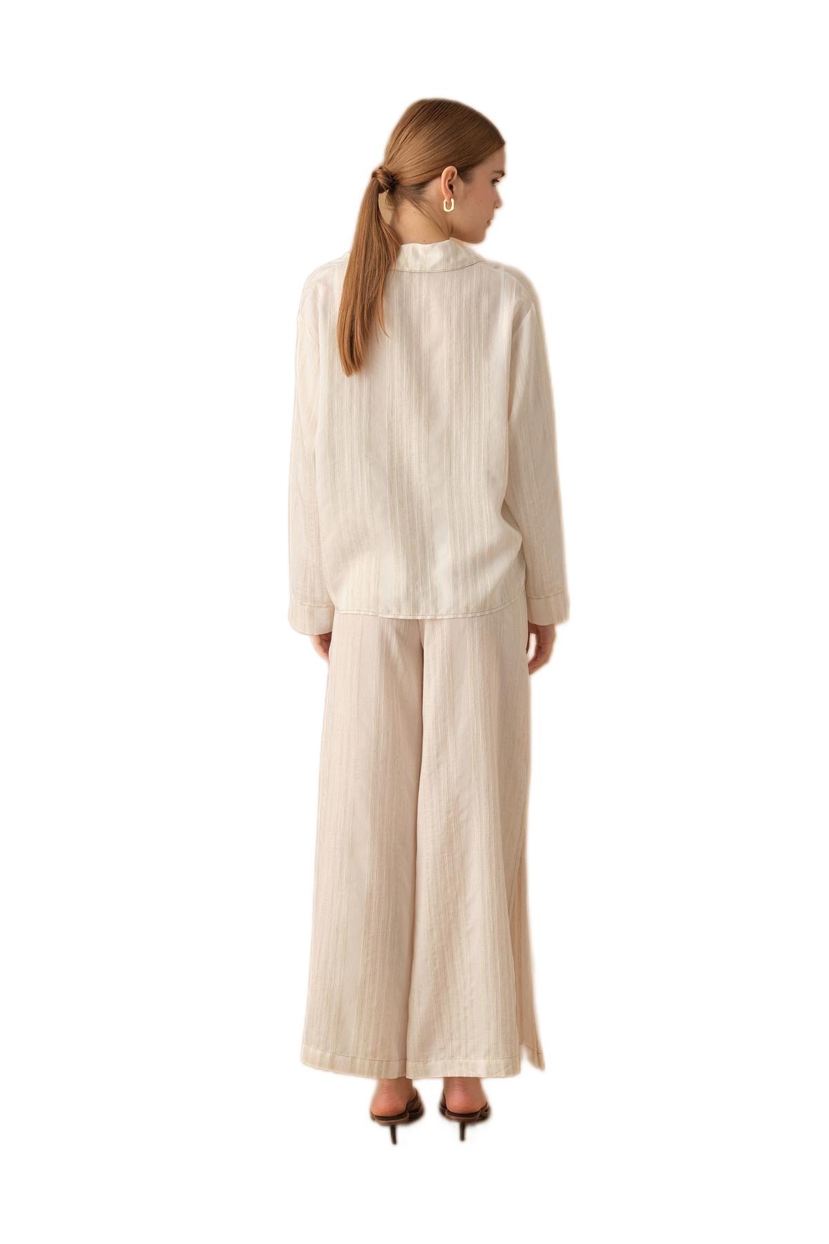 Pierre Cardin Kadın 3'lü Pijama Takım 25233