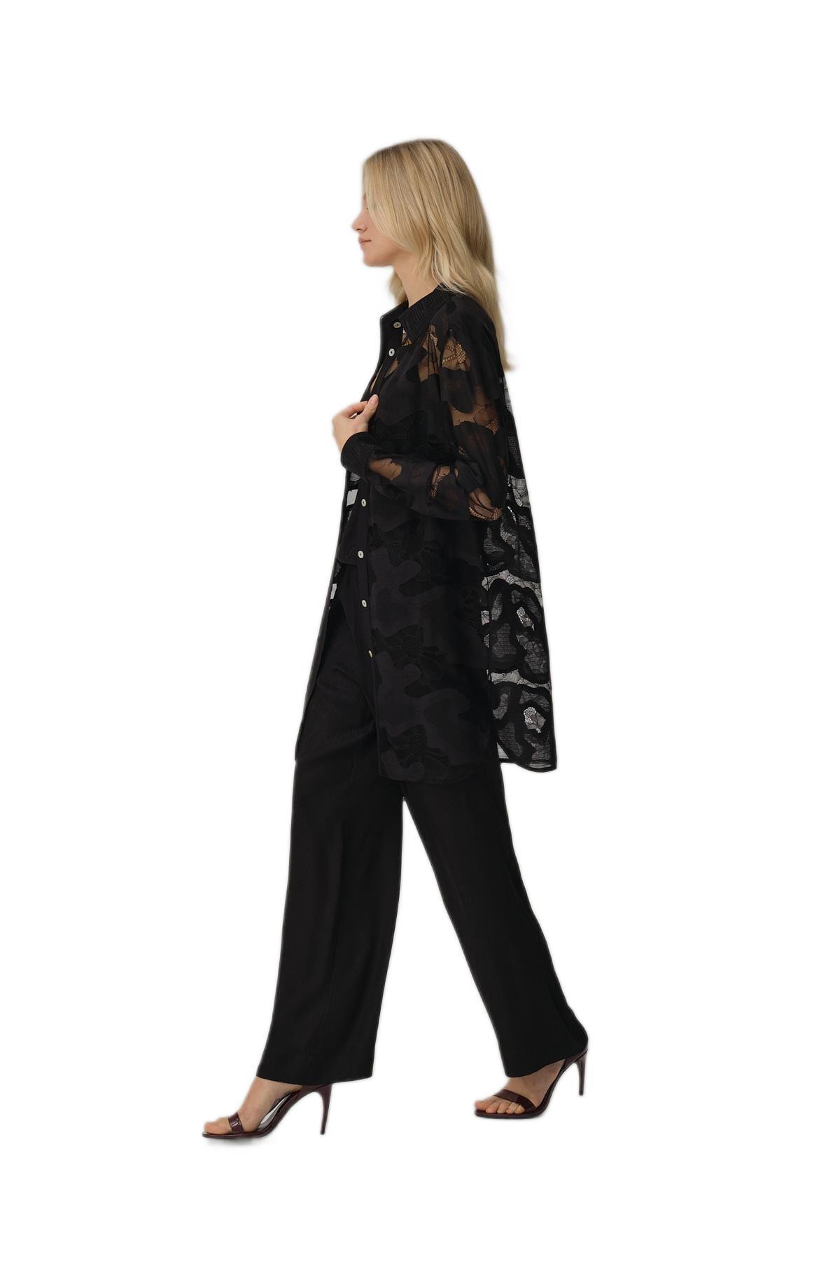 Pierre Cardin Kadın 3'lü Pijama Takım 25236
