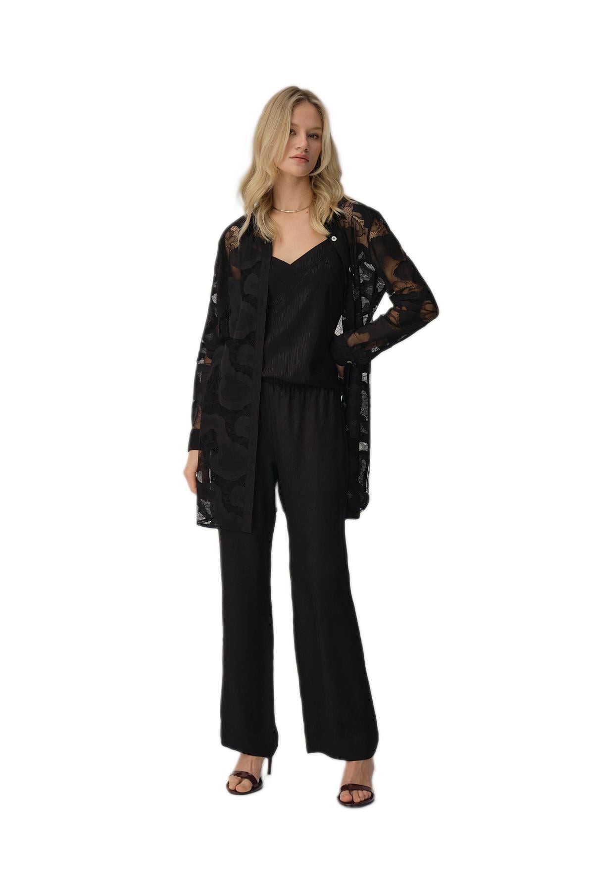 Pierre Cardin Kadın 3'lü Pijama Takım 25236