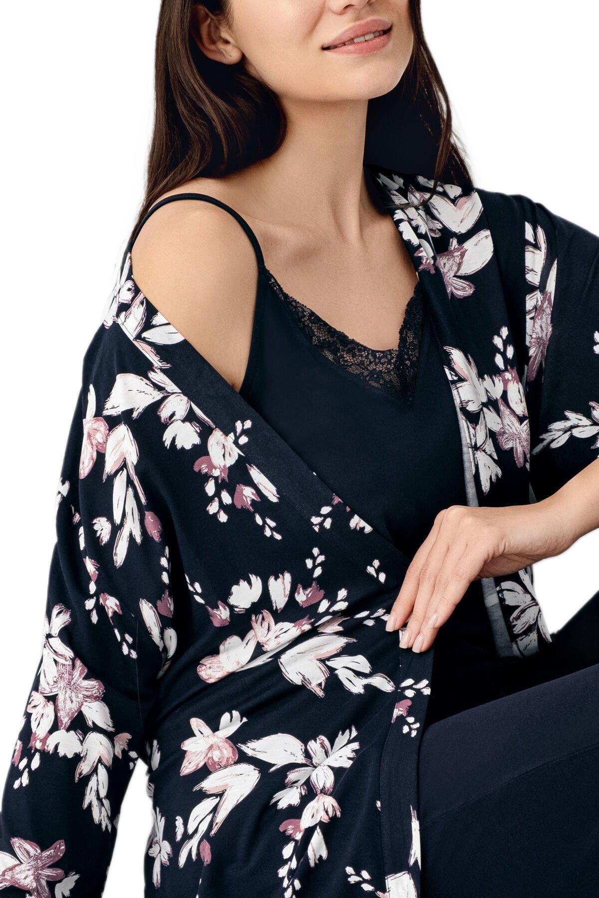 Pierre Cardin Kadın 3'lü Pijama Takımı 9108