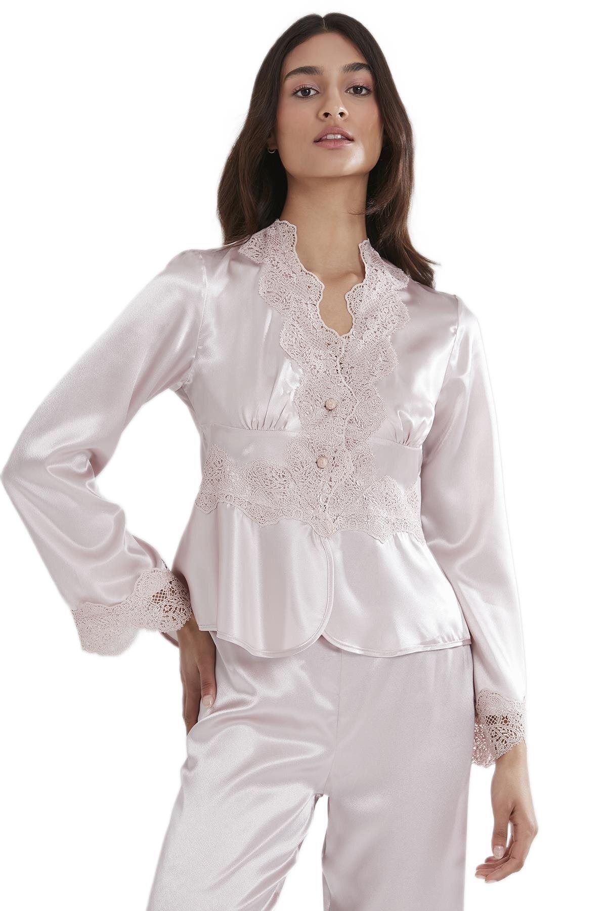 Pierre Cardin Kadın Pudra Altılı Saten Çeyiz Seti 6335