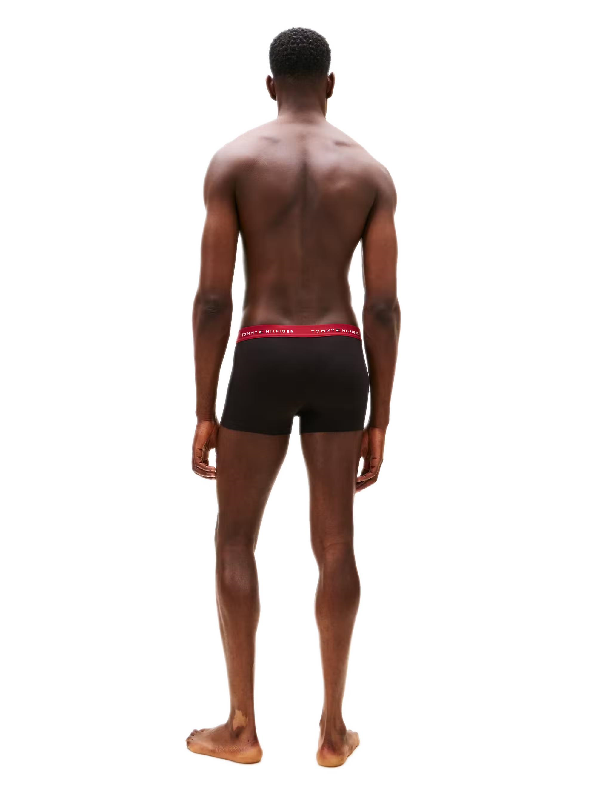 Tommy Hilfiger Erkek 3’lü Bel Bantlı Trunk Boxer UM0UM02763