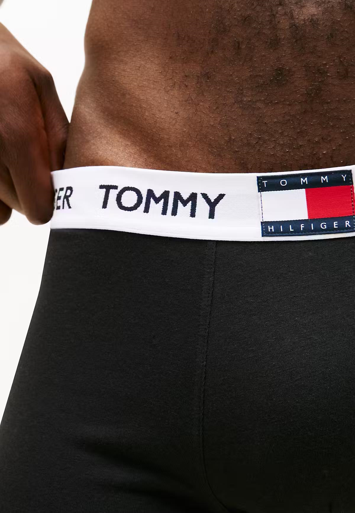 Tommy Hilfiger Erkek Siyah 3'lü Boxer UM0UM03835