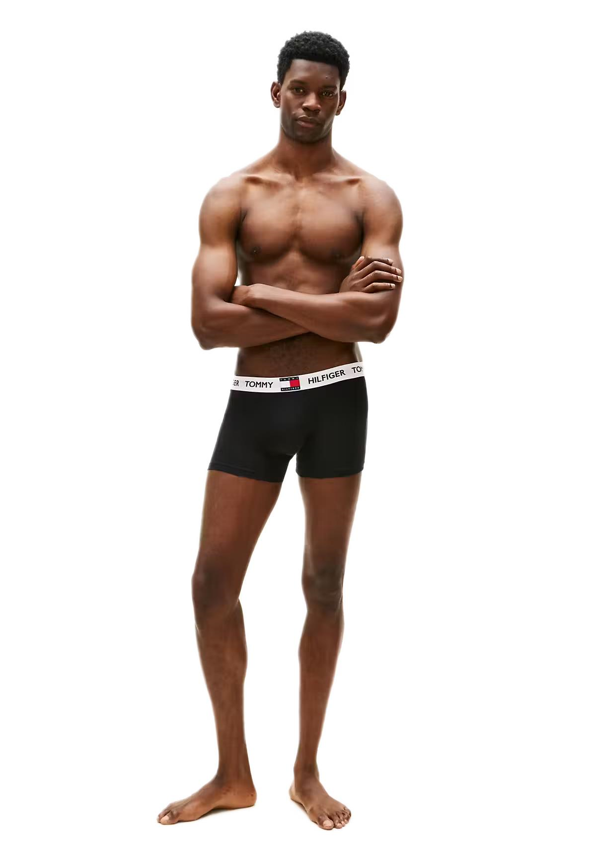 Tommy Hilfiger Erkek Siyah 3'lü Boxer UM0UM03835