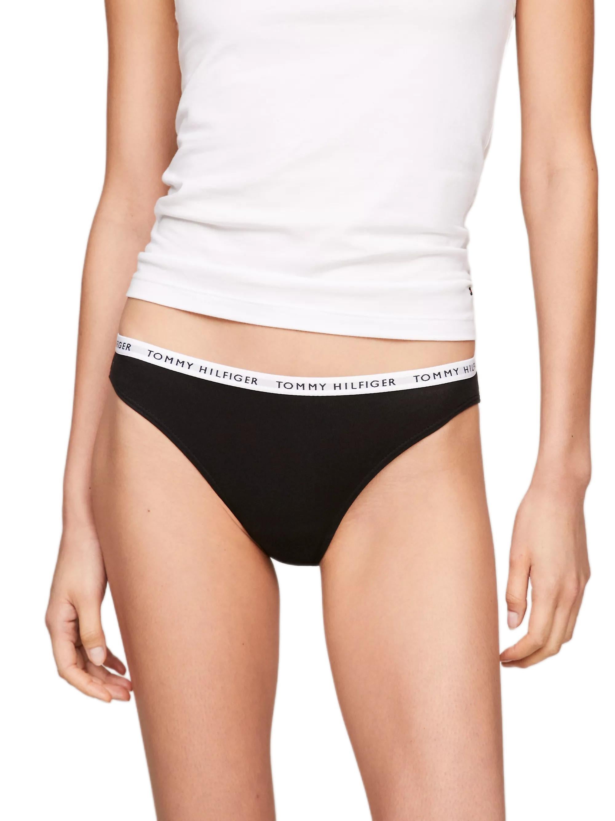 Tommy Hilfiger Kadın 3'lü Siyah Bikini Külot