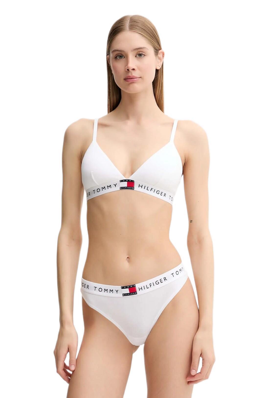 Tommy Hilfiger Kadın Beyaz Tanga UW0UW06039