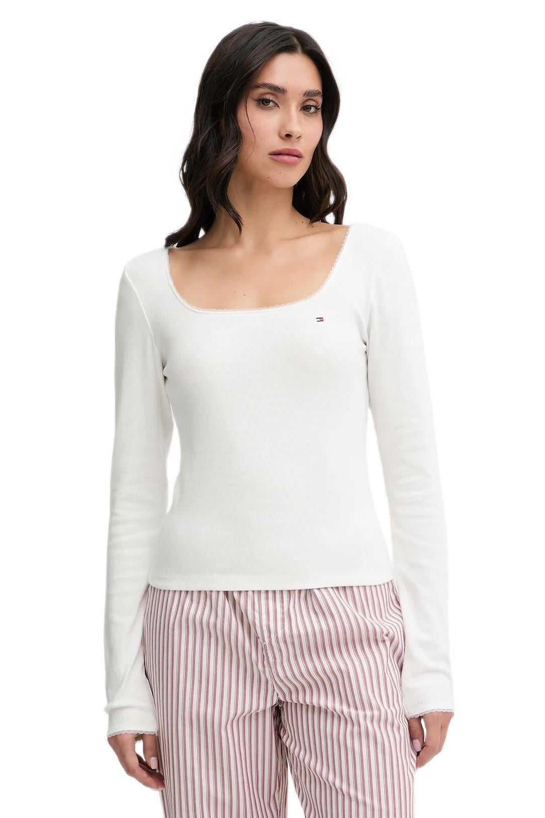 Tommy Hilfiger Kadın Kırmızı Pijama Takımı UW0UW06143
