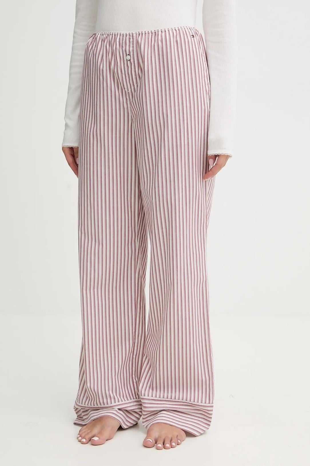 Tommy Hilfiger Kadın Kırmızı Pijama Takımı UW0UW06143